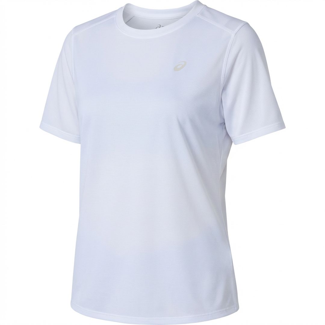 Asics Core SS Top Bekleidung Damen blau XS