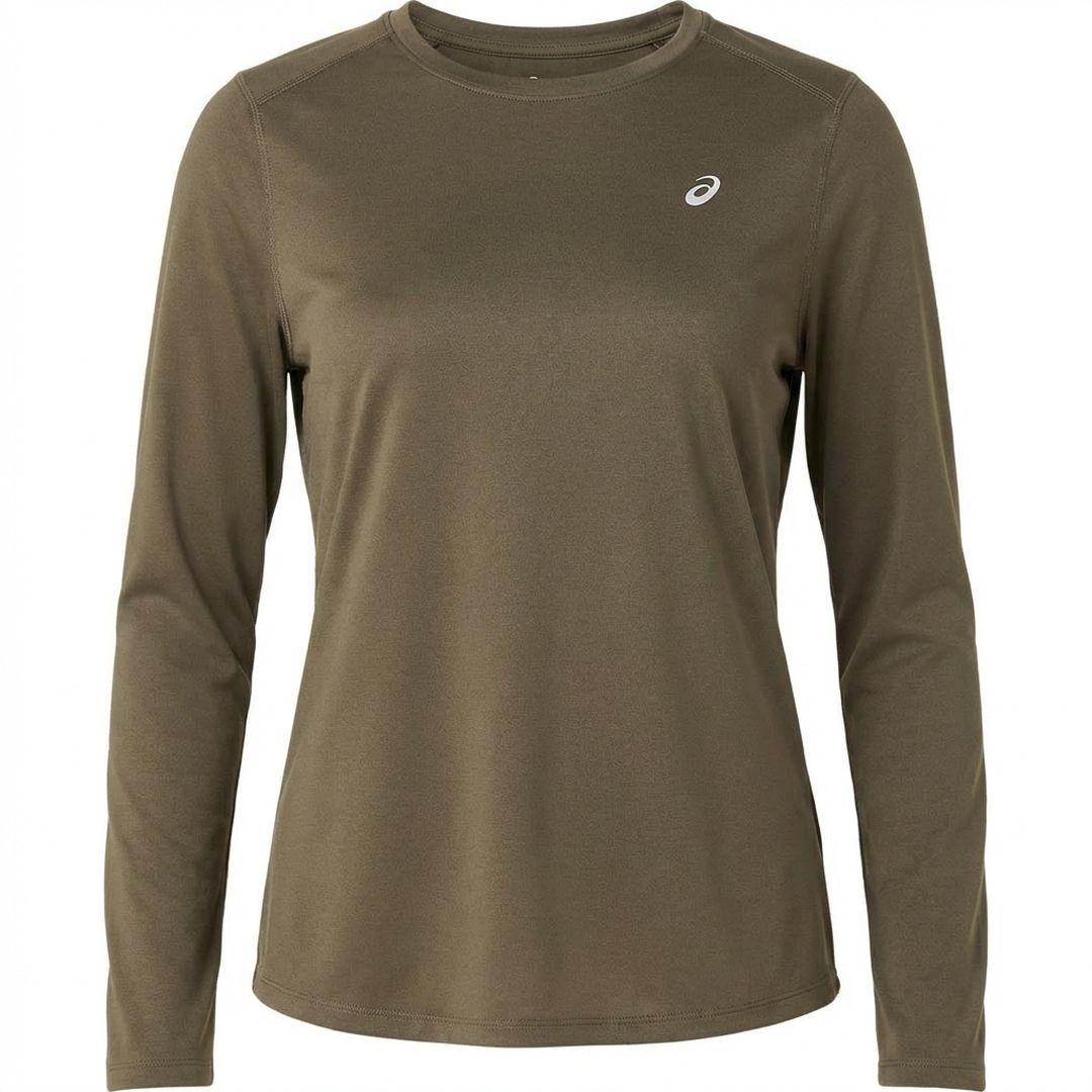 Asics Core LS Top Bekleidung Damen grün XS
