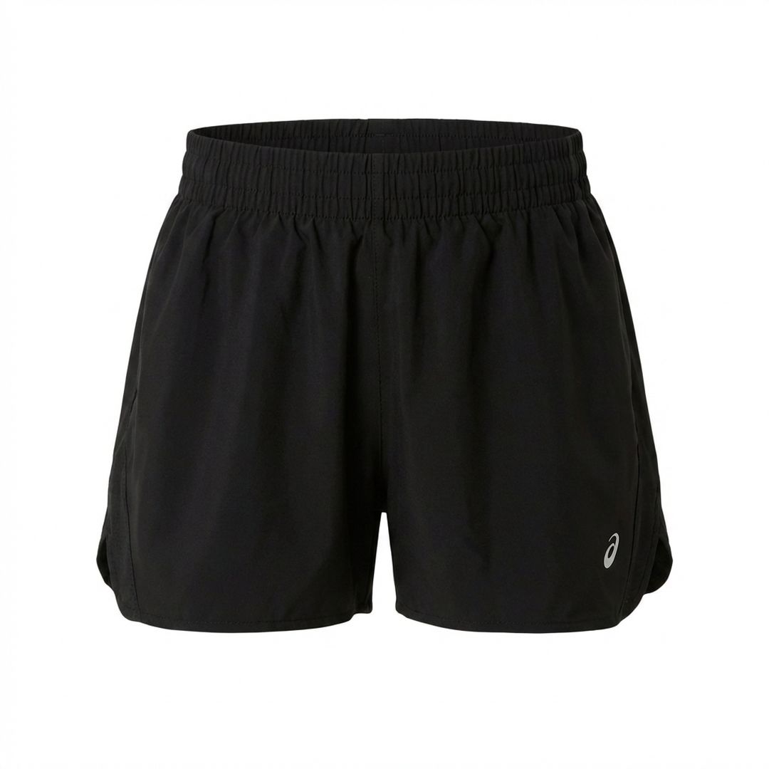 Asics Core Split Short Bekleidung Damen schwarz S