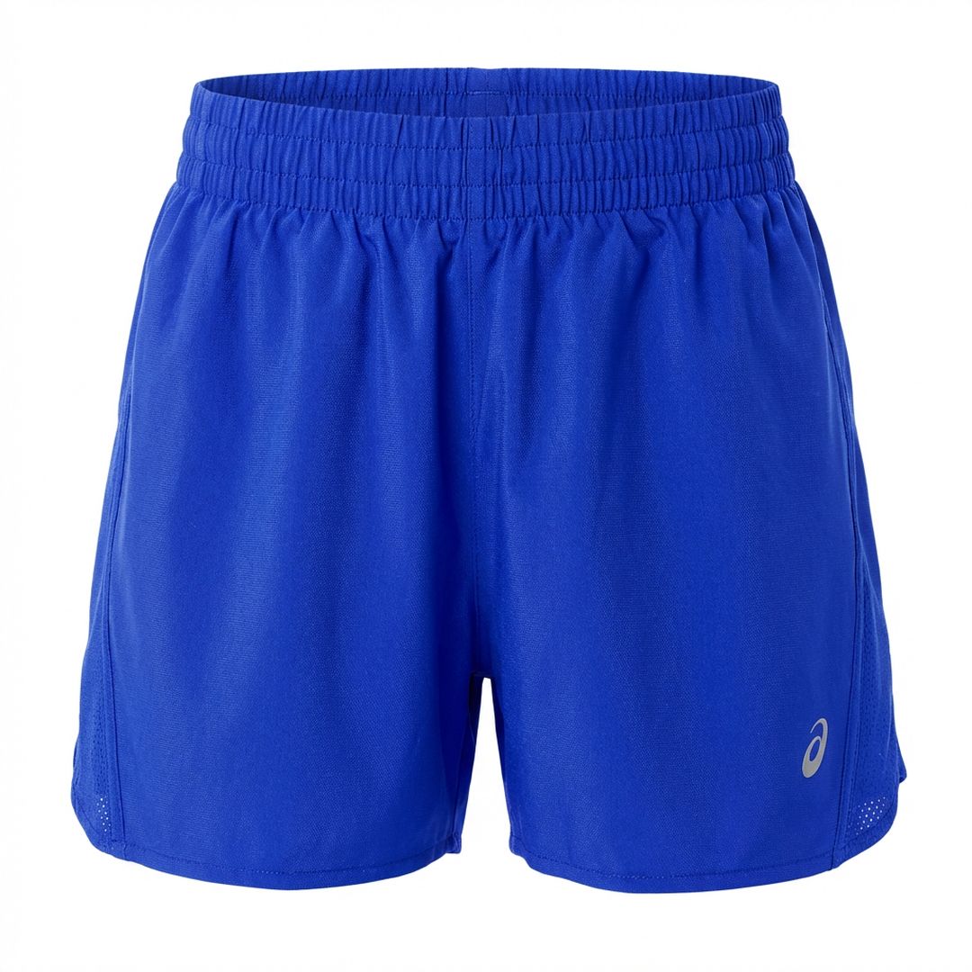 Asics Core Split Short Bekleidung Damen blau S