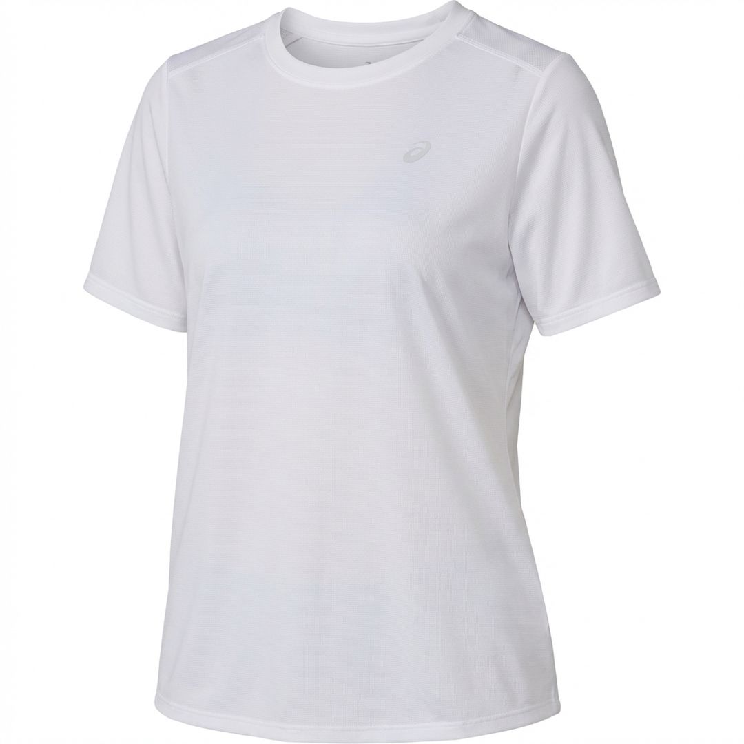 Asics Core SS Top Bekleidung Damen weiß XS