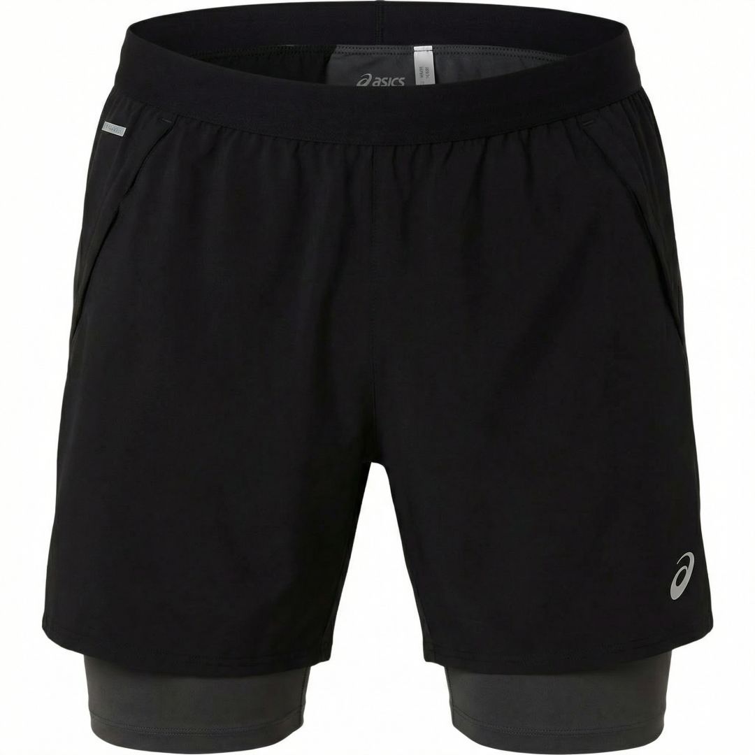 Asics Road 2-N-1 7In Short Bekleidung Herren schwarz S