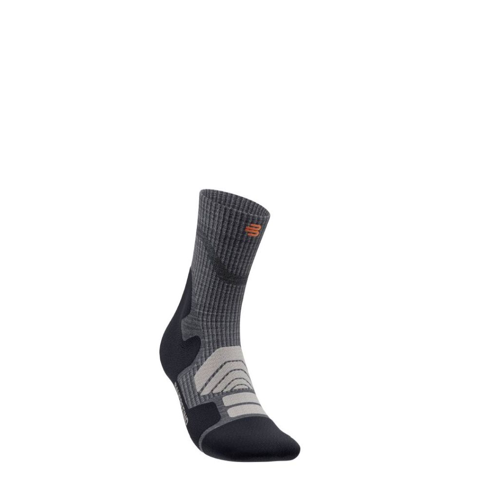 Bauerfeind Sports Outdoor Merino Mid Cut Socks Bekleidung Herren grau L