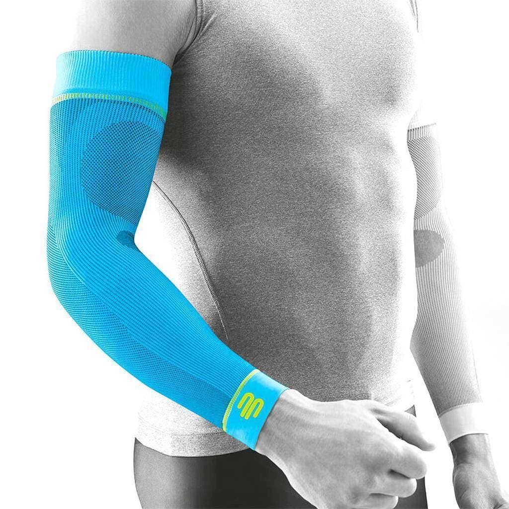 Bauerfeind Sports Compression Sleeves Arm - kurz Bekleidung Unisex türkis S