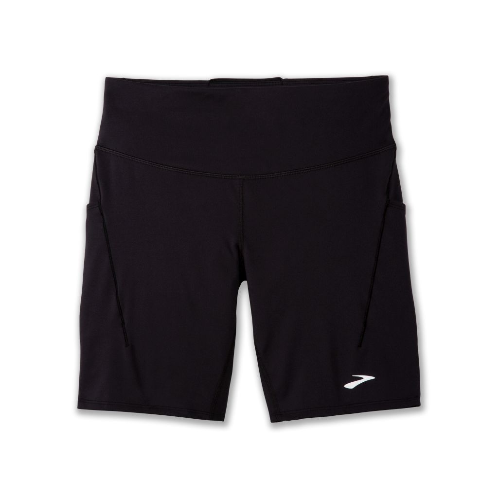 Brooks Spark 8" Short Tight Bekleidung Damen schwarz XS