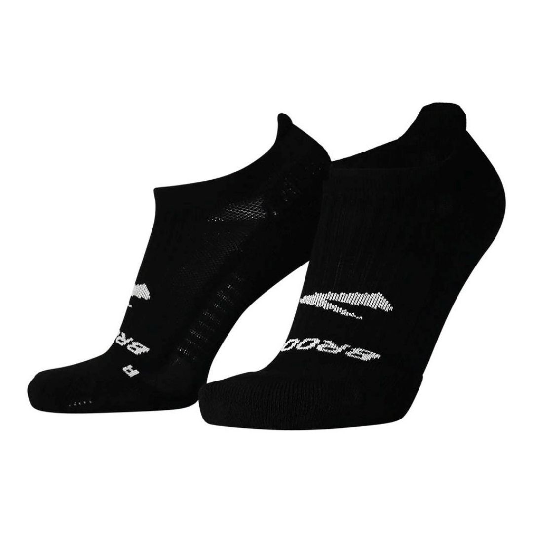 Brooks Ghost No Show Bekleidung Unisex schwarz S