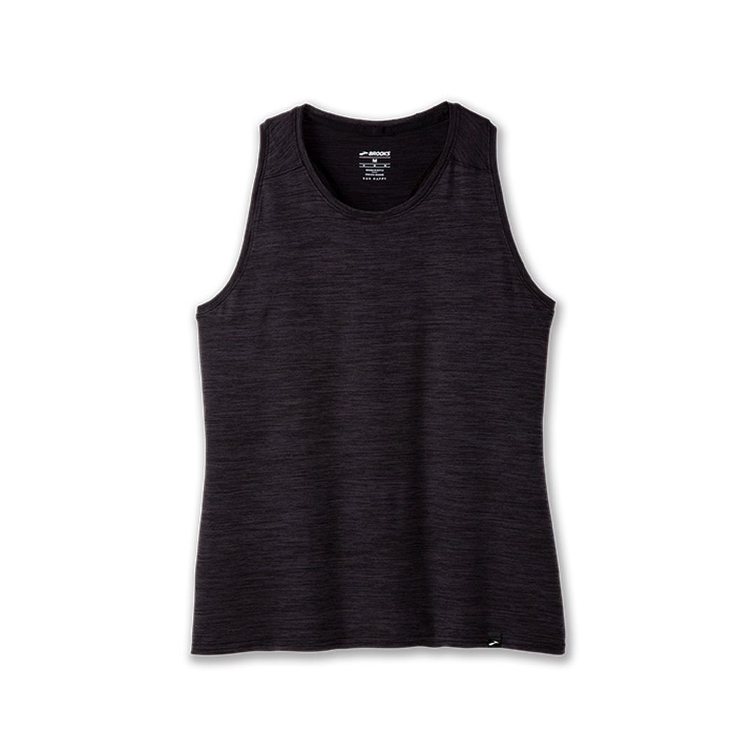 Brooks Luxe Tank Bekleidung Damen schwarz XS