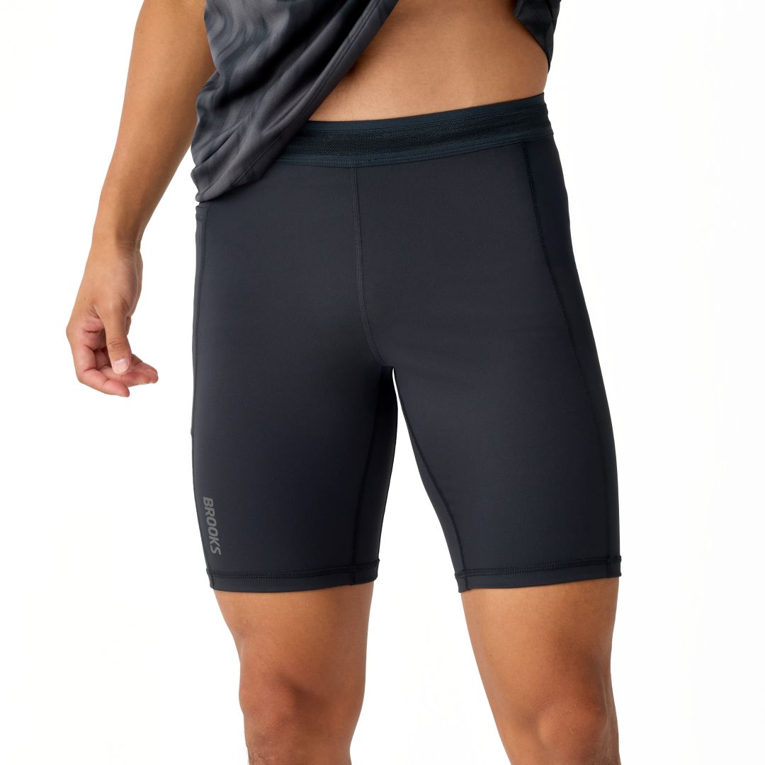Brooks Dash Half Tight Vêtements Herren noir