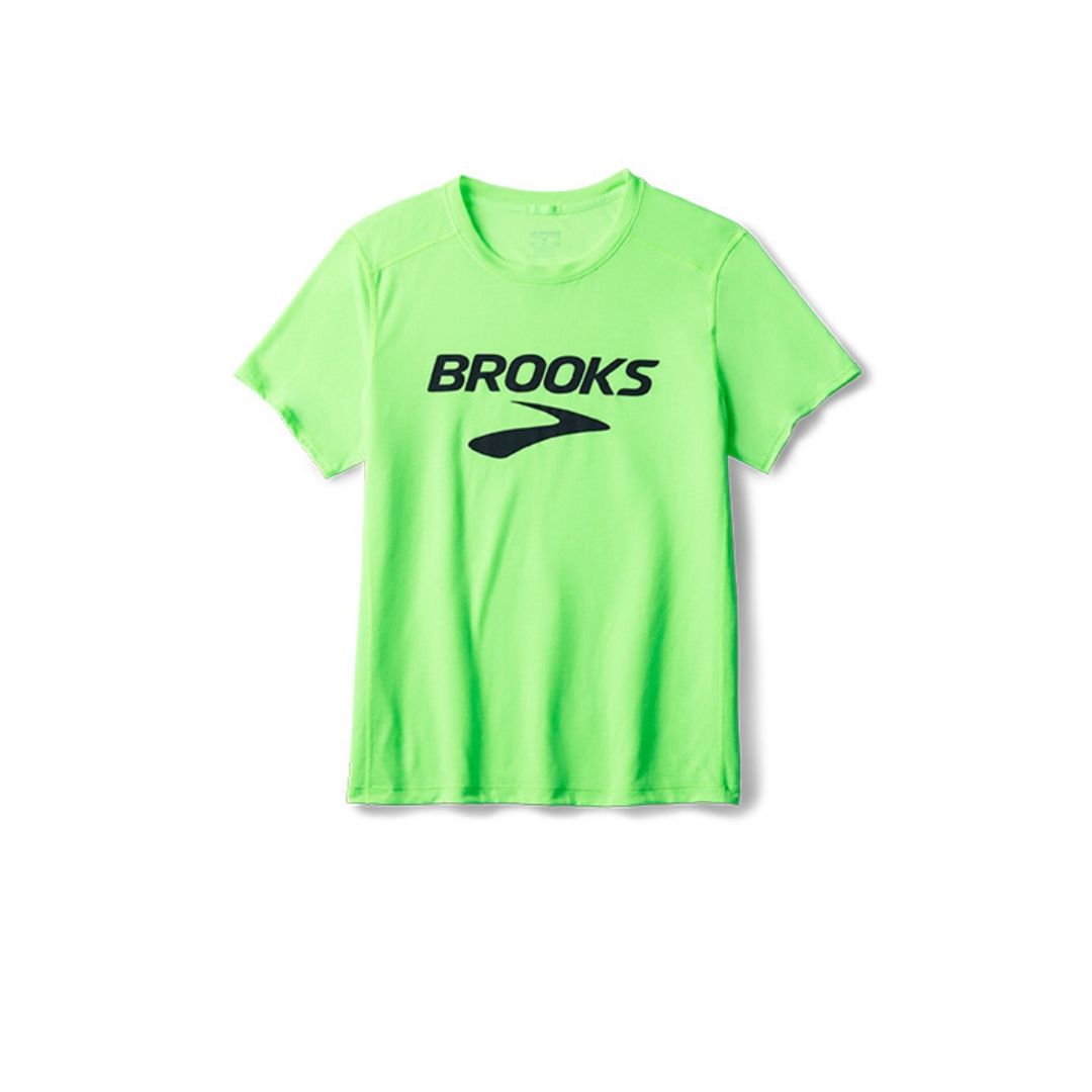 Brooks Distance Short Sleeve 3.0 Bekleidung Herren grün S