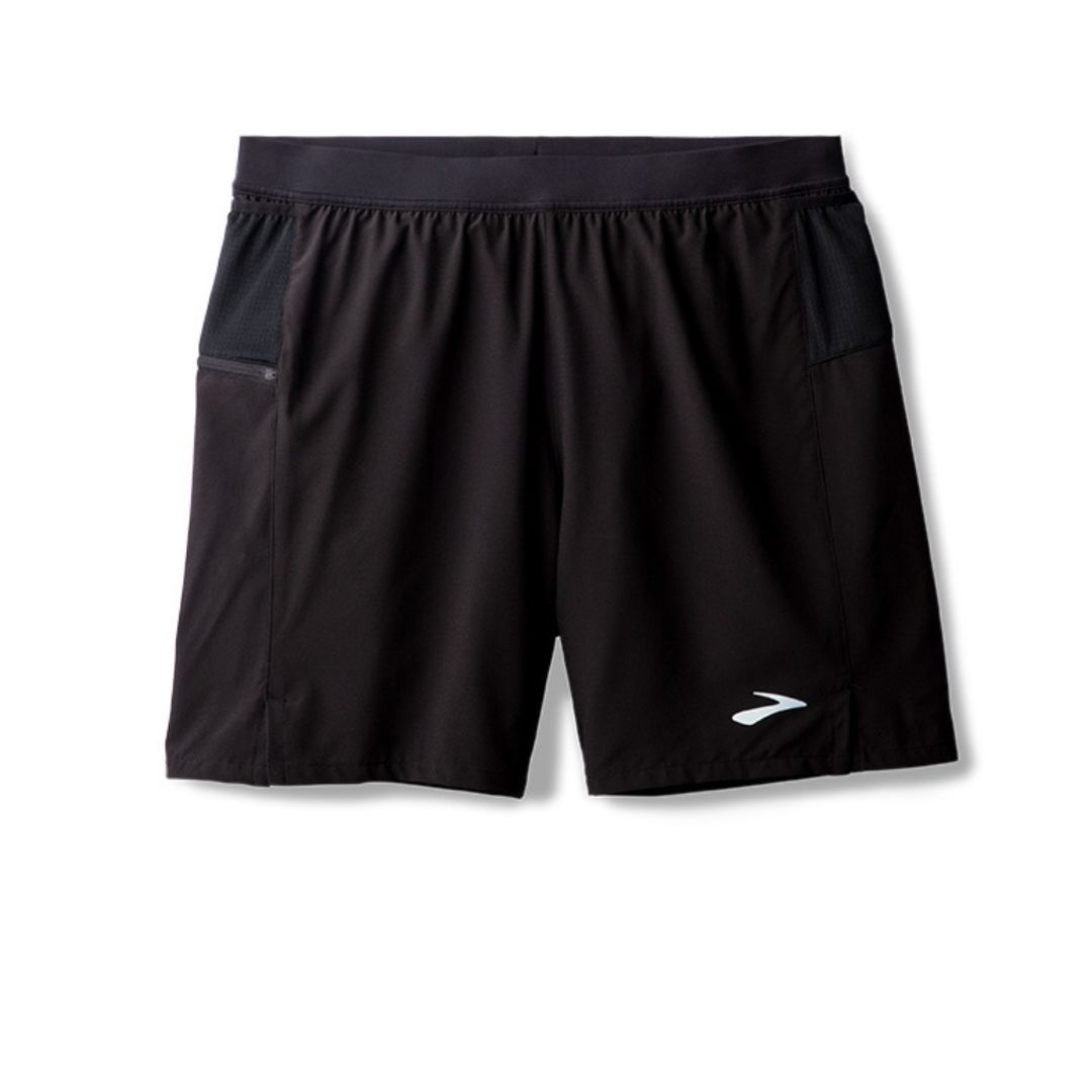 Brooks Journey 7" 2-in-1 Short Bekleidung Herren schwarz S
