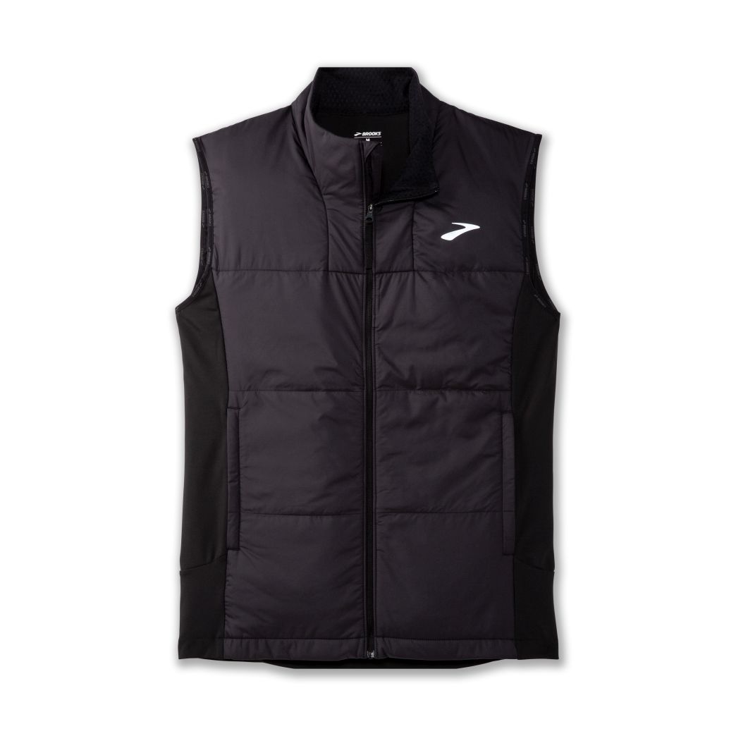 Brooks Shield Hybrid Vest 3.0 Bekleidung Herren schwarz M