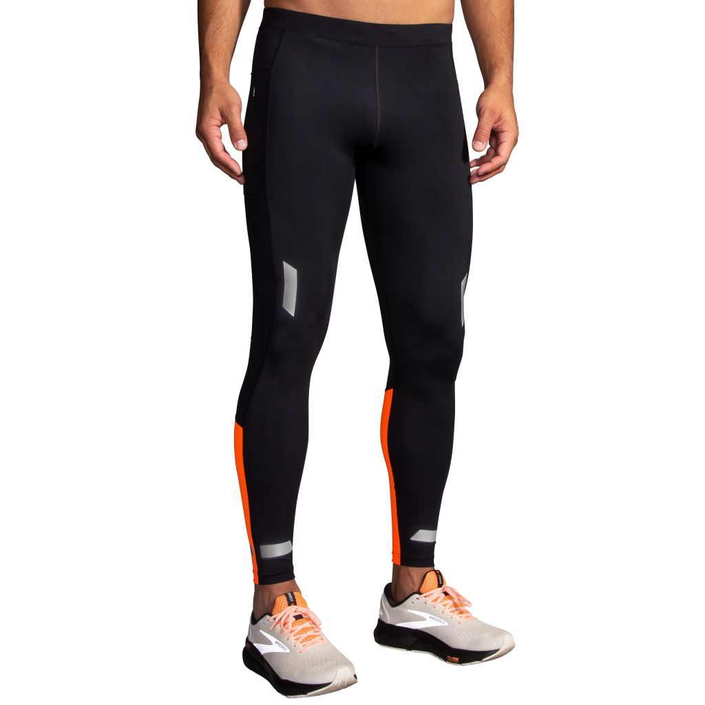Brooks Run Visible Tight 2.0 Bekleidung Herren schwarz S