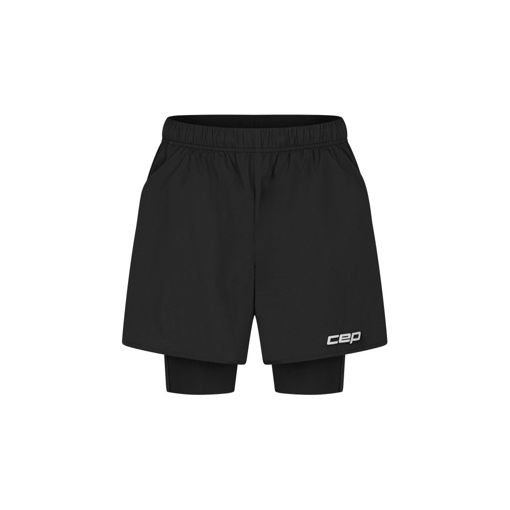 Cep Core Run 2in1 Short Bekleidung Damen schwarz L