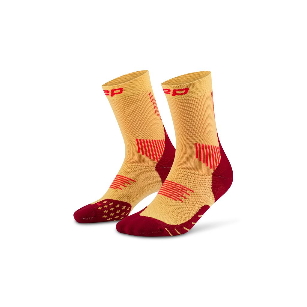 Cep Core Run Mid Cut Socks 5.0 Bekleidung Damen orange S