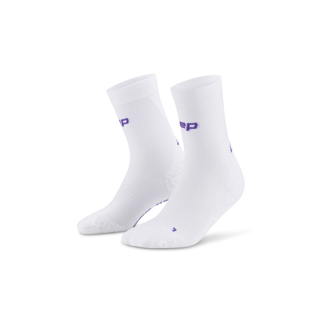 Cep Core Run Ultralight Mid Cut Socks Bekleidung Herren weiß XL