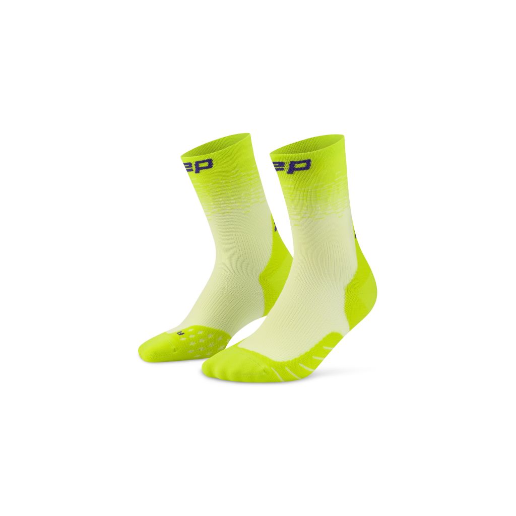 Cep Run Edt. Fade Mid Cut Socks Bekleidung Herren grün XL
