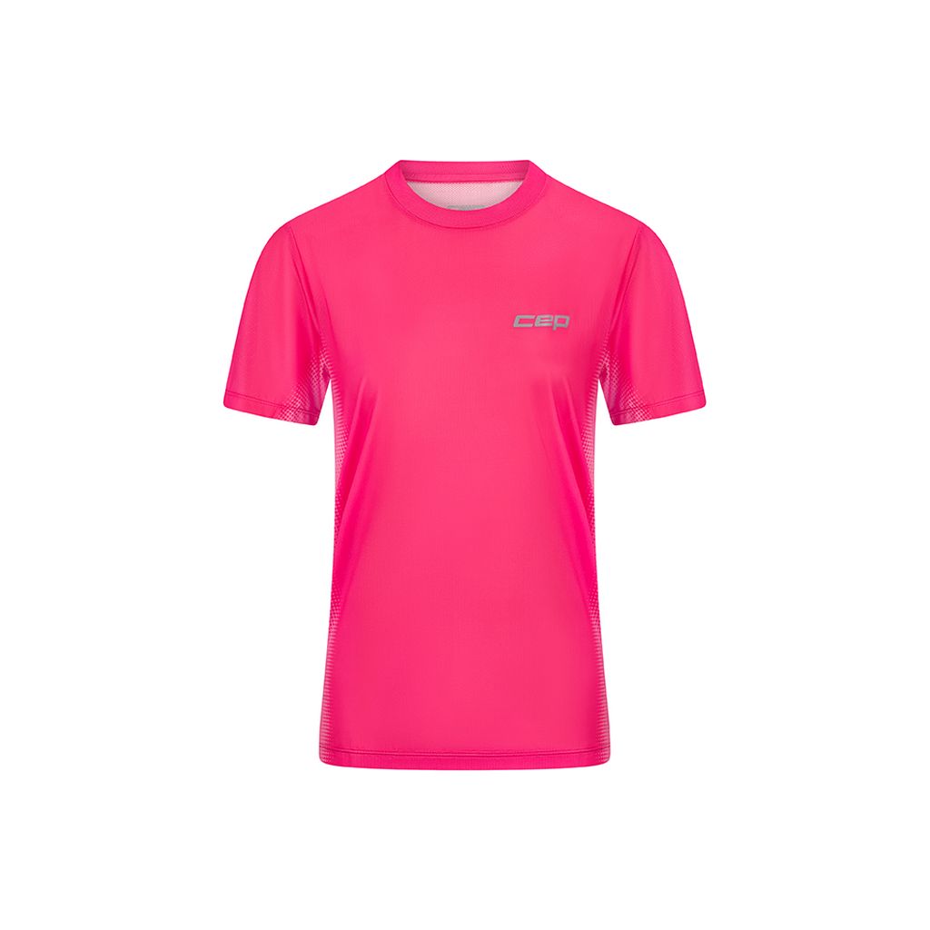 Cep Core Run Shirt Short Sleeve Vêtements Damen rose