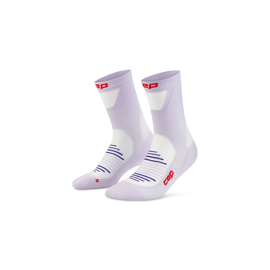 Cep Pro Run Ultralight Mid Cut Socks Bekleidung Herren lila M