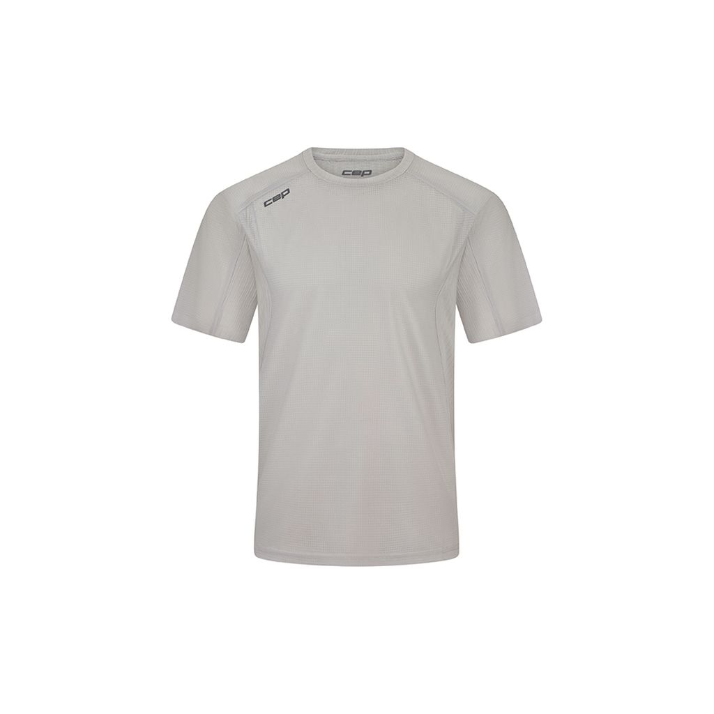 Cep Pro Run Ultralight Tech Shirt Short Sleeve Bekleidung Herren grau S