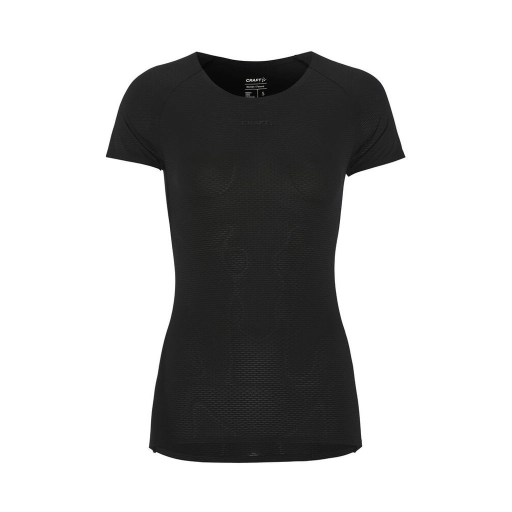 Craft Active Nanoweight S/S Bekleidung Damen schwarz S