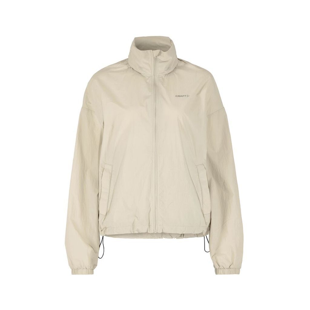 Craft Hypervent Oversized Wind Jacket Bekleidung Damen beige M