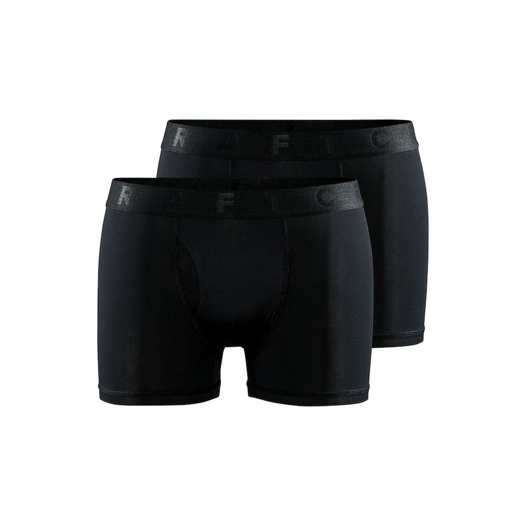 Craft Core Dry Boxer 3-Inch 2-Pack Bekleidung Herren schwarz XL