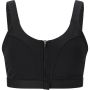 Crystale Zip Sports Bra 1