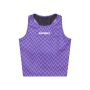 Zig Zag Combat Crop Top 1