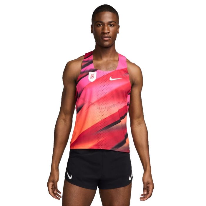 Nike AeroSwift Bowerman Singlet rot | Shirts - Shop4Runners