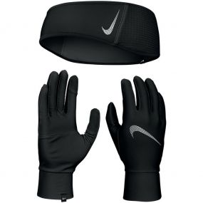 Essential Running Headband and Glove Set