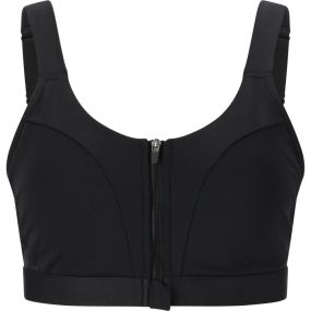 Crystale Zip Sports Bra