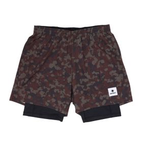 Camo Pace 2 in 1 Shorts 5''