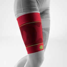 Sports compression sleeves upper leg short