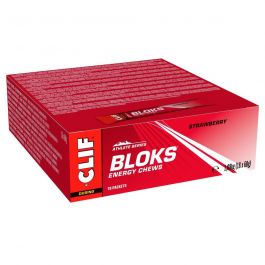 Clif Shot Bloks Strawberry Karton (18 x 60g)