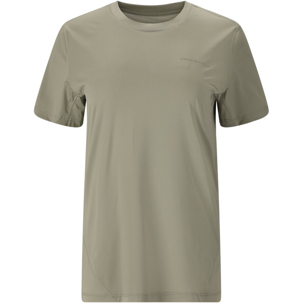 Endurance Nan S/S Tee Bekleidung Damen grün XL