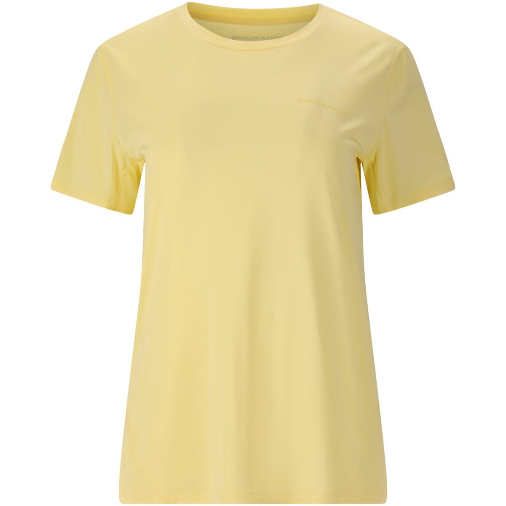 Endurance Nan S/S Tee Bekleidung Damen gelb L