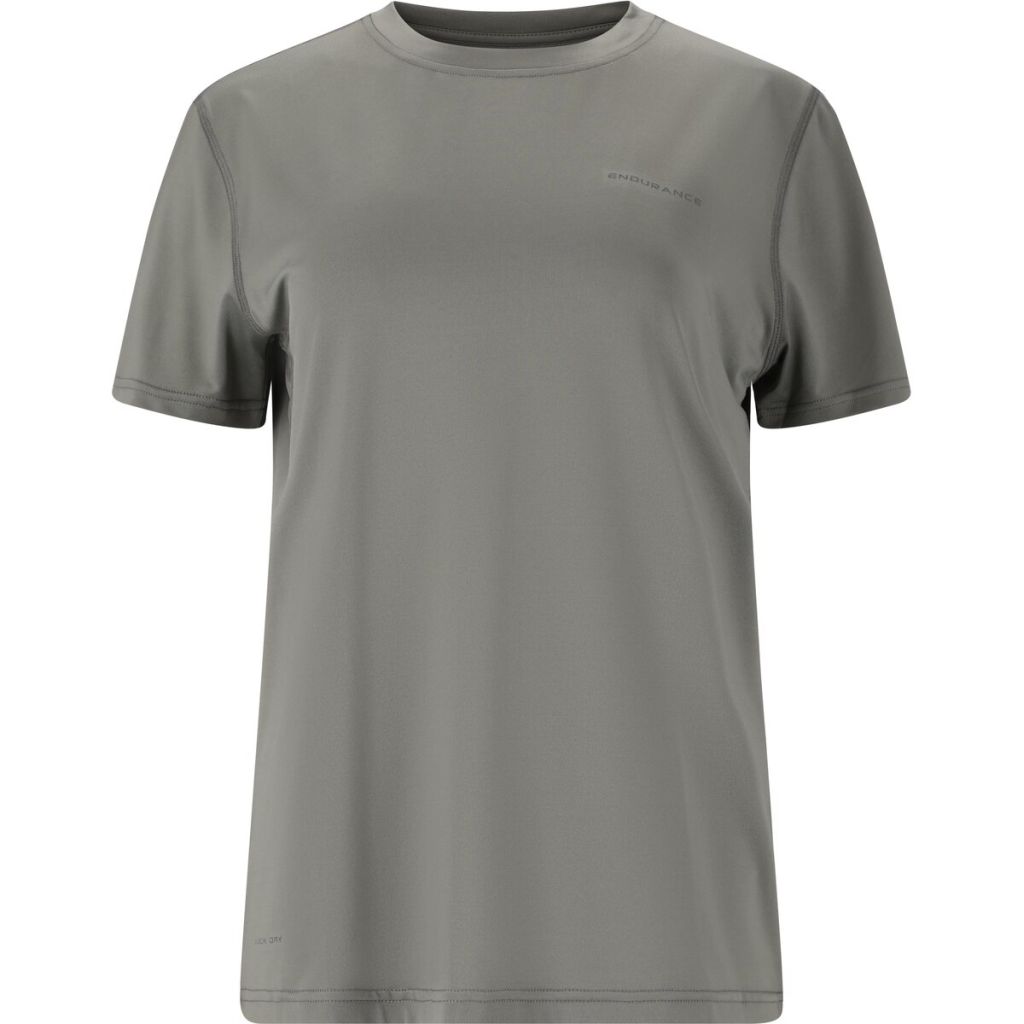 Endurance Yonan Performance S/S Tee Bekleidung Damen grau L
