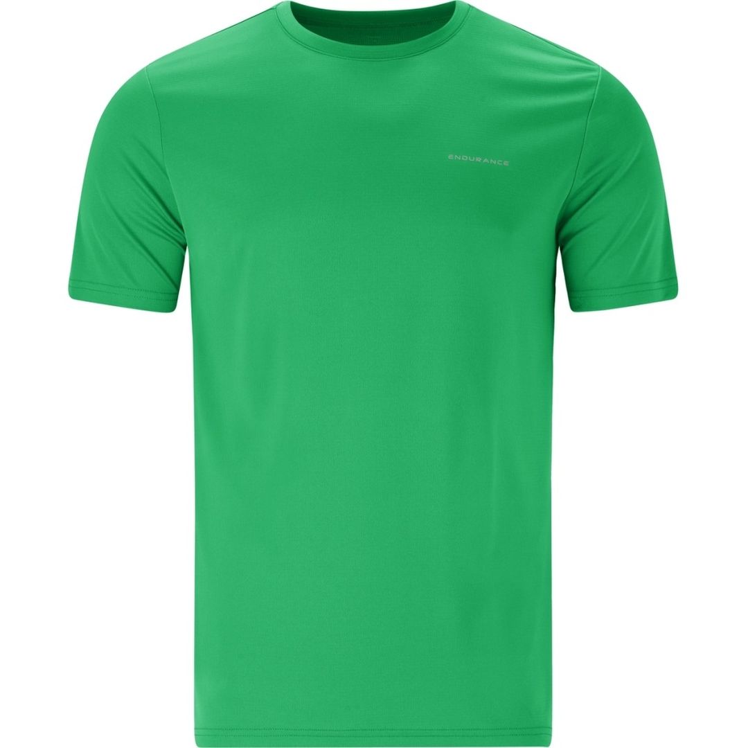 Endurance Vernon V2 Performance S/S Tee Bekleidung Herren grün L