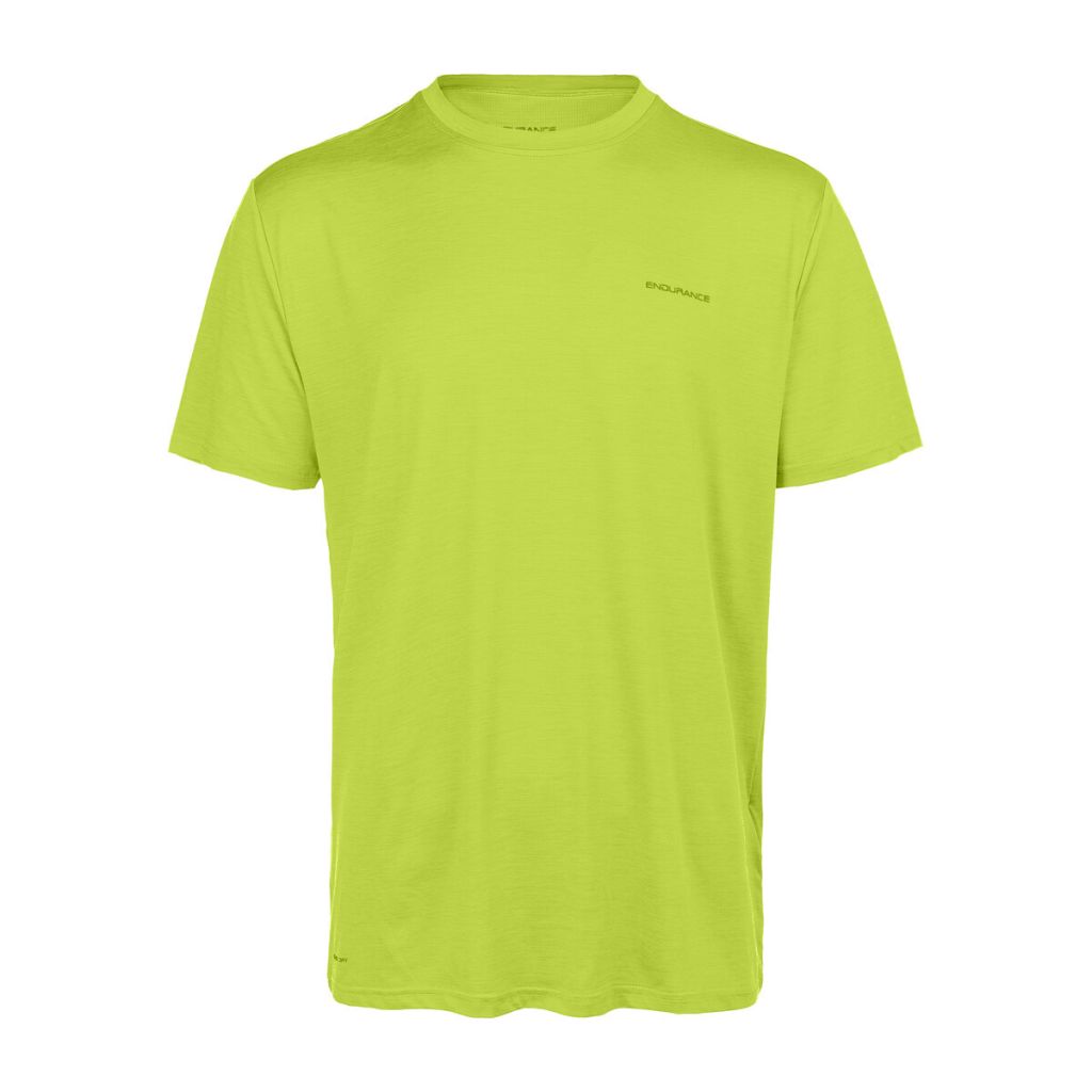 Endurance Vernon V2 Performance S/S Tee Bekleidung Herren gelb S