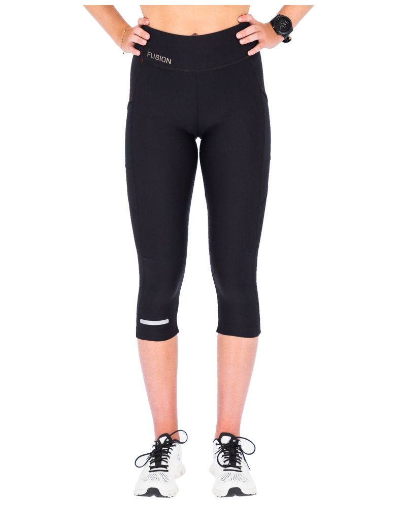 Fusion C3 3/4 Training Tights Bekleidung Damen black
