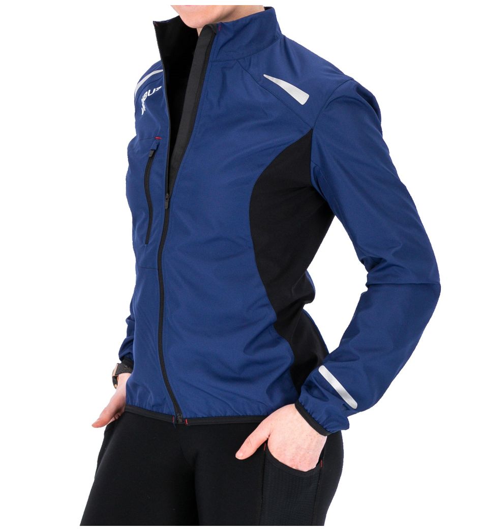 Fusion S1 Run Jacket Bekleidung Damen blau L