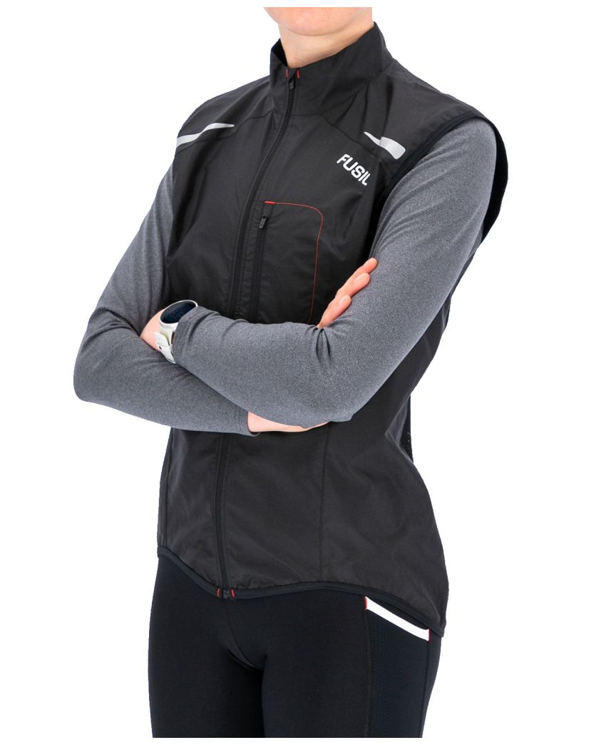 Fusion S1 Run Vest Bekleidung Damen schwarz S
