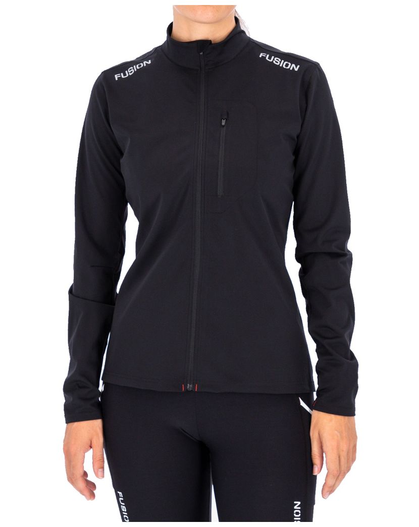 Fusion S2 Run Jacket Bekleidung Damen schwarz XL
