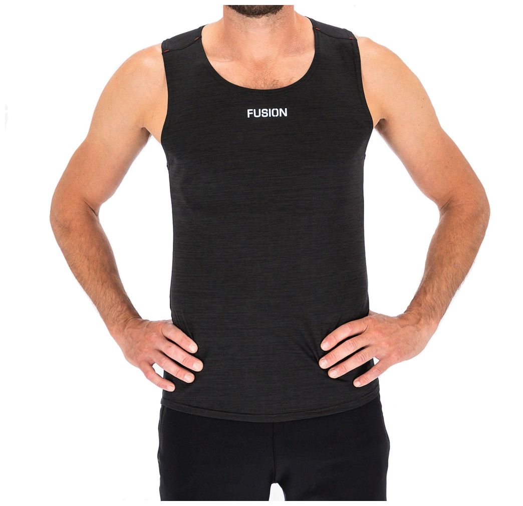 Fusion C3 Singlet Bekleidung Herren schwarz S