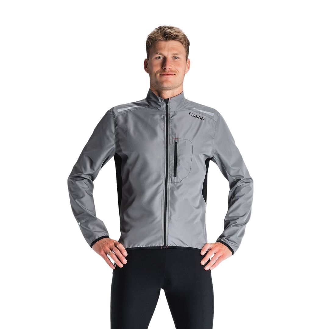 Fusion S1 Run Jacket Bekleidung Herren grau xxl