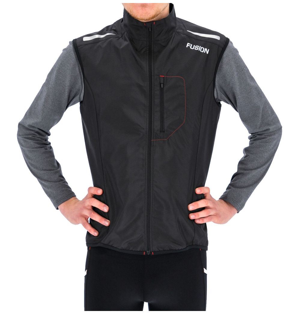 Fusion S1 Run Vest Bekleidung Herren schwarz xxl