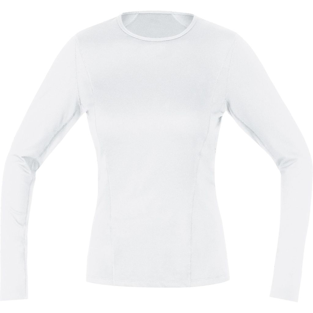 Gore Baselayer Thermo Long Sleeve Shirt Bekleidung Damen weiß XS