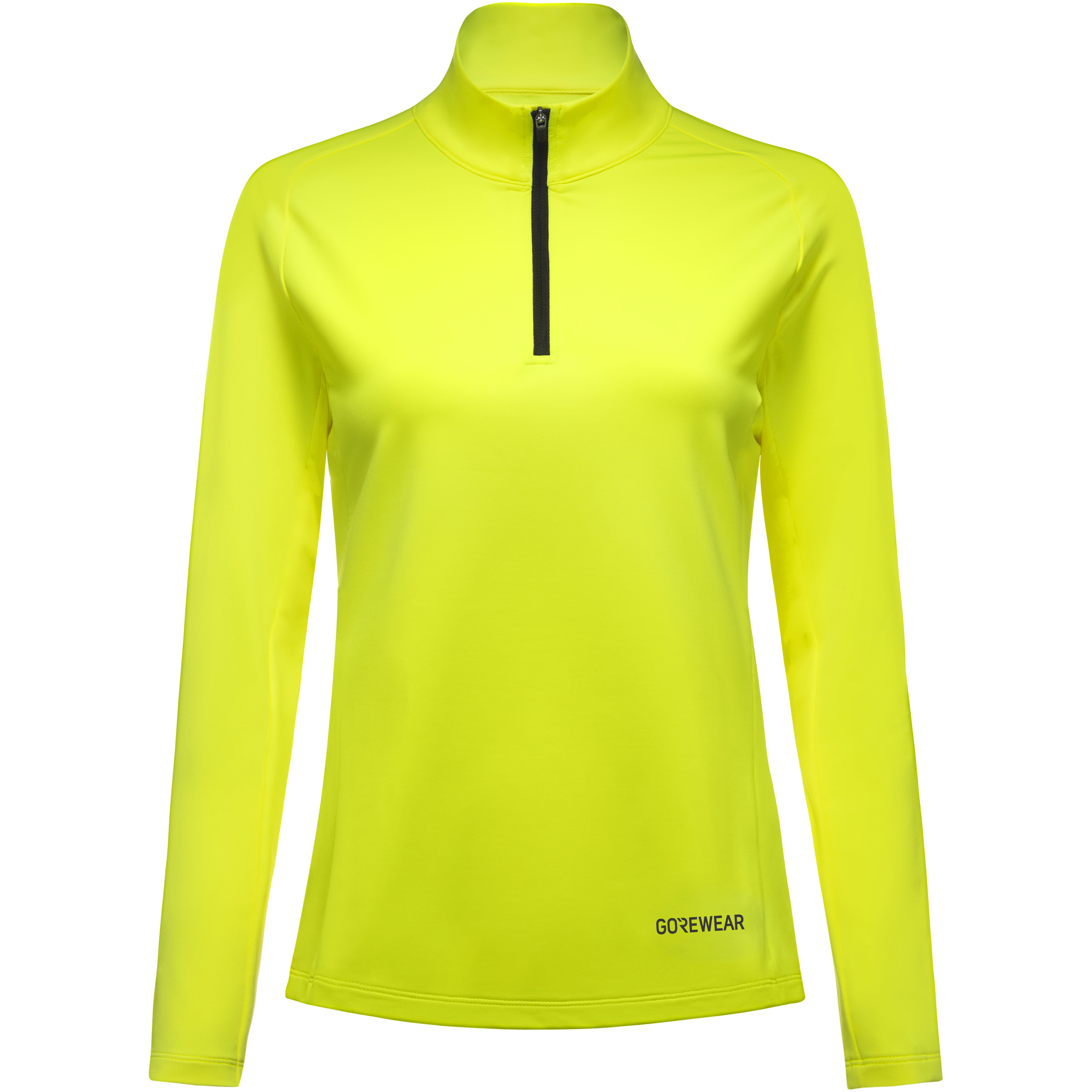 Gore Everyday Mid 1/4-Zip Bekleidung Damen gelb L