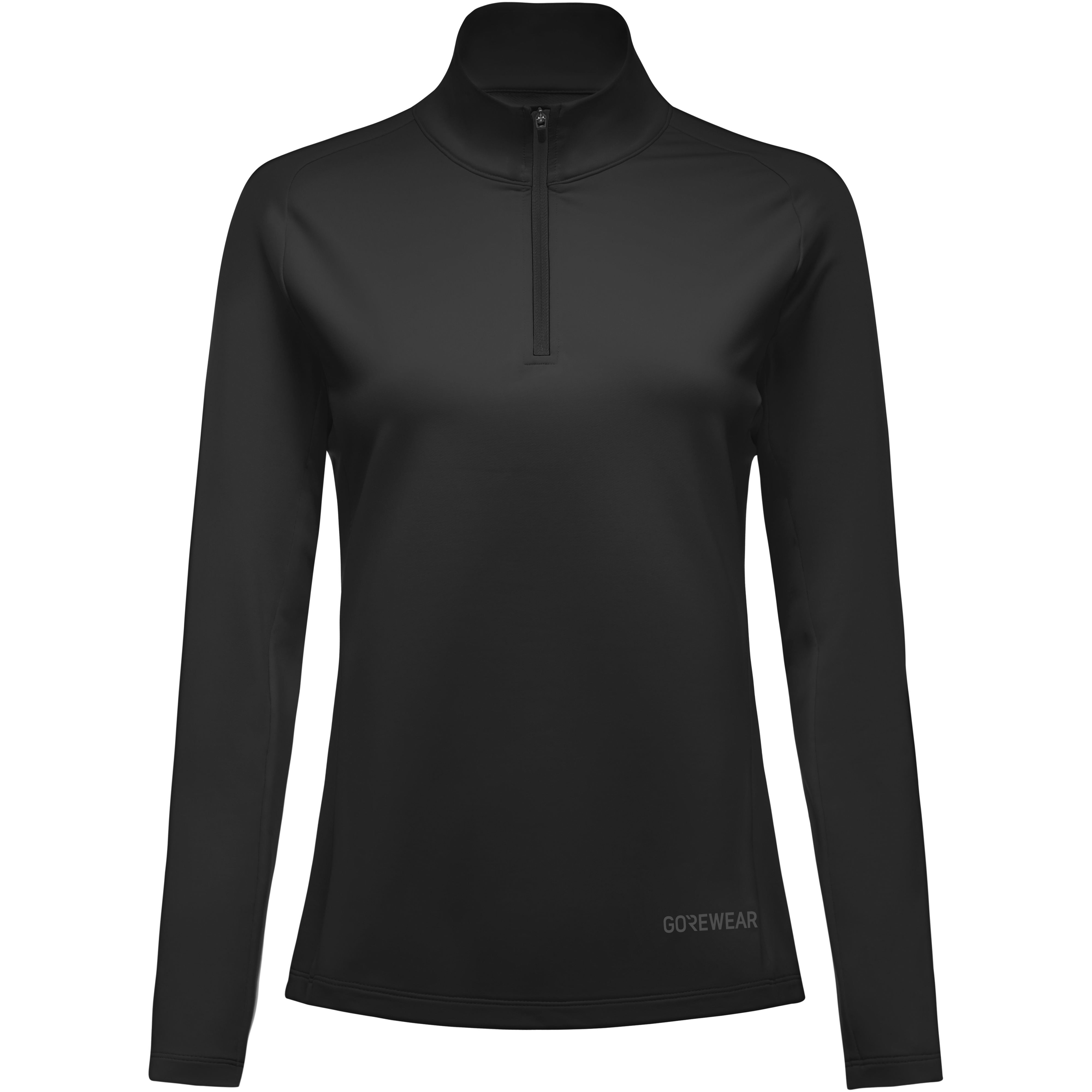 Gore Everyday Mid 1/4-Zip Bekleidung Damen schwarz M