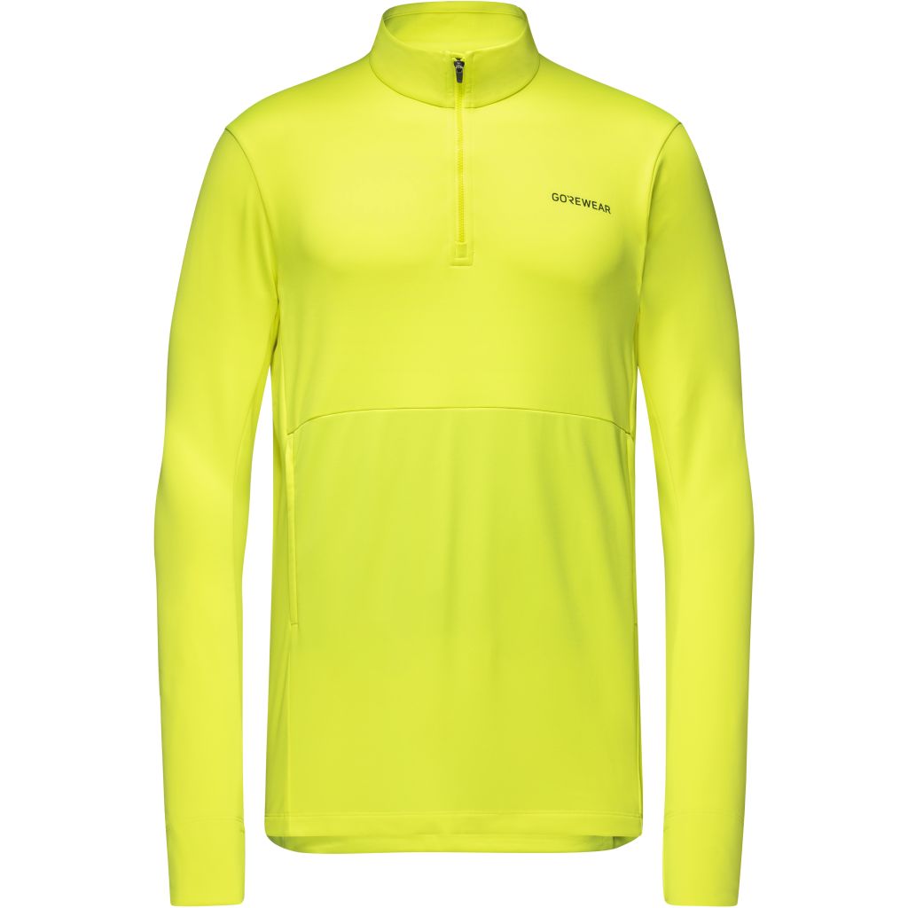 Gore Training Thermo 1/4-Zip Bekleidung Herren gelb L
